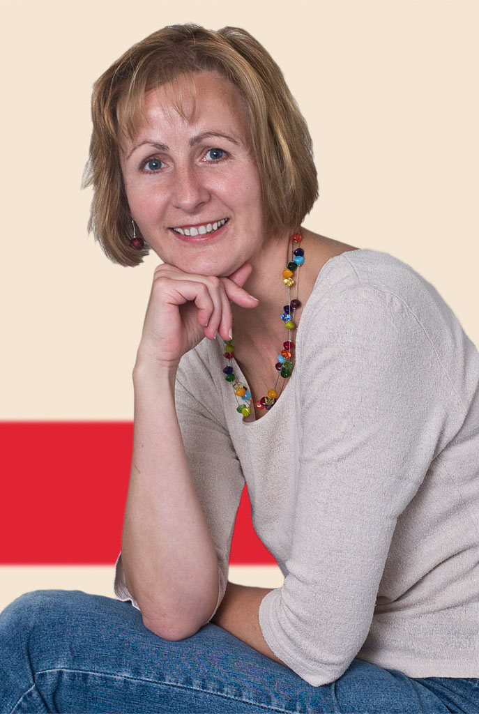 Beate Herschel vereint Herz und Hand. Porträtfoto
