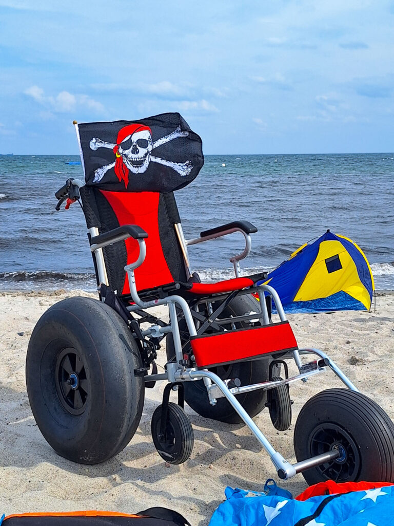 Das richtige Equipment macht den Unterschied: Outdoorrollstuhl.