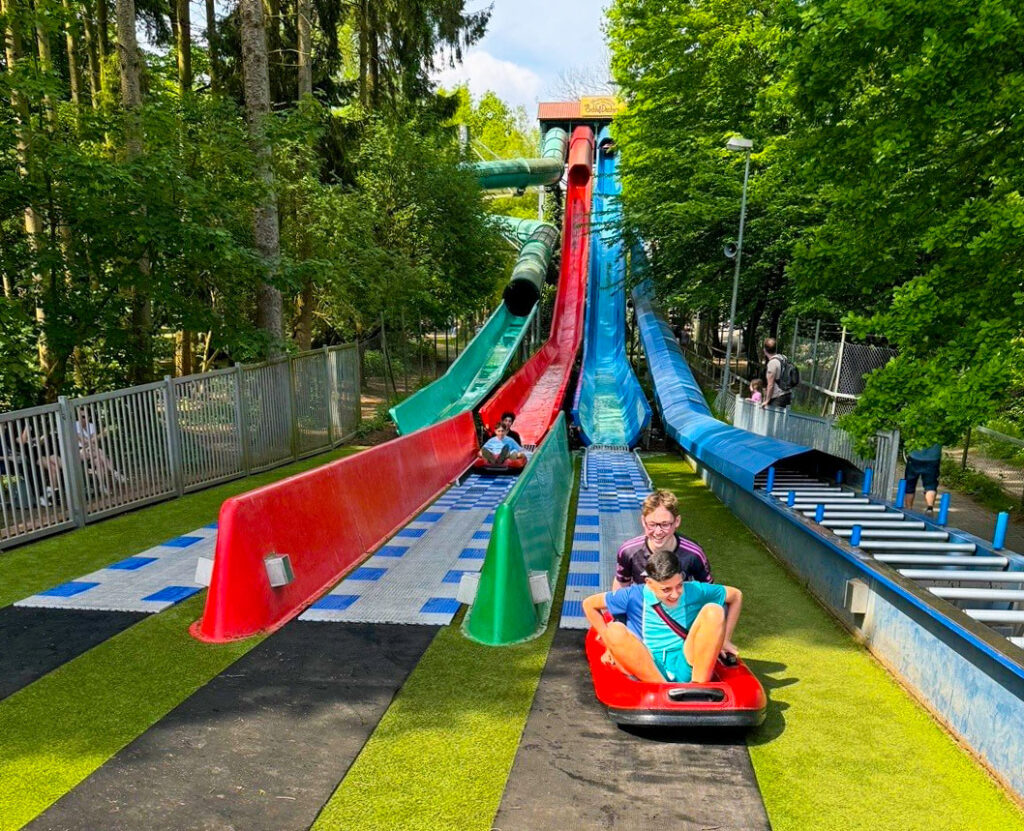 Inklusive Ferien auf der Sommerrodelbahn.